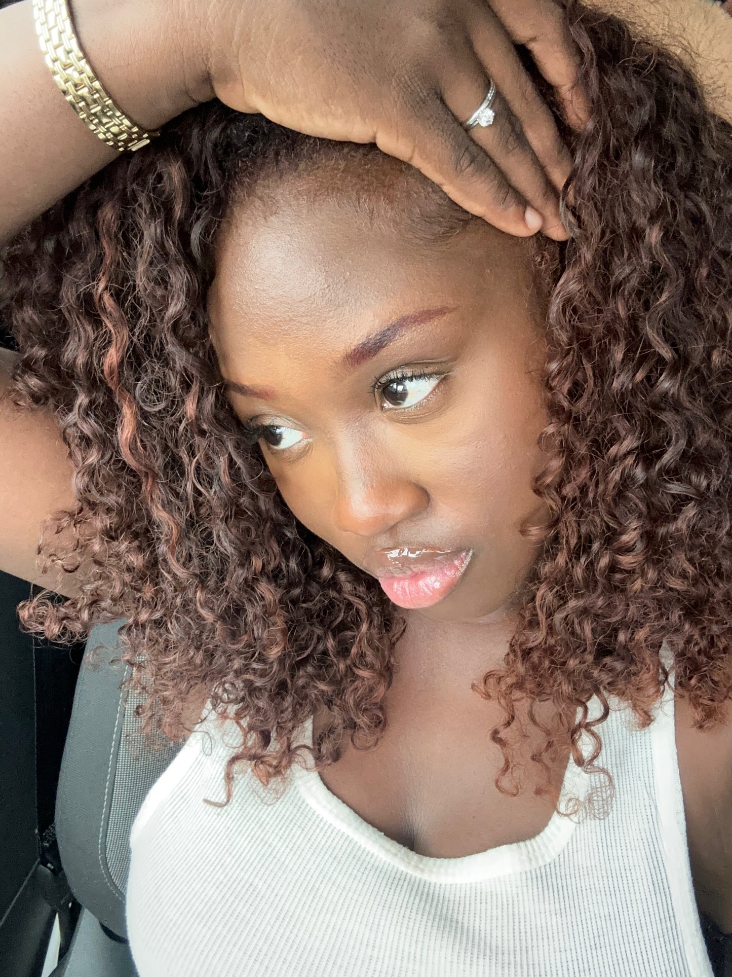 Chestnut Half-Wig